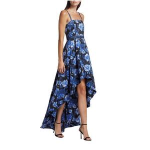 Alice + Olivia Florence Floral High-Low Gown size 4
